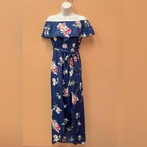 Off shoulder lightweight summer dress, sz10